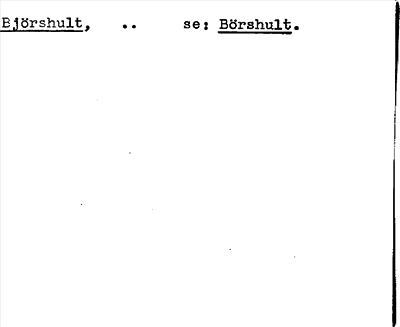 Bild på arkivkortet för arkivposten Björshult, se, Börshult