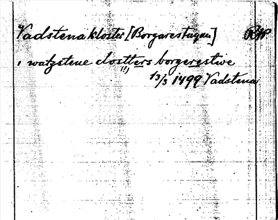 Bild på arkivkortet för arkivposten Borgarestugan