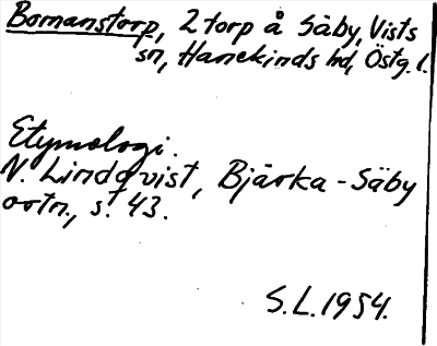 Bild på arkivkortet för arkivposten Bomanstorp