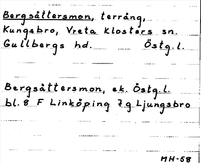 Bild på arkivkortet för arkivposten Bergsättersmon