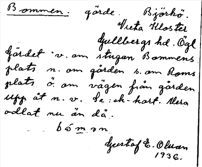 Bild på arkivkortet för arkivposten Bommen