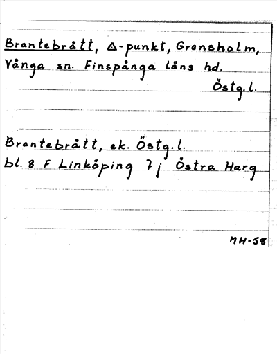 Bild på arkivkortet för arkivposten Brantebrått