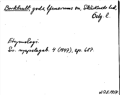 Bild på arkivkortet för arkivposten Borkhult