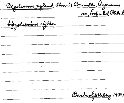 Bild på arkivkortet för arkivposten Bågolasvens nyland