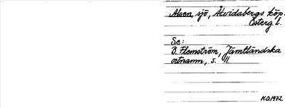 Bild på arkivkortet för arkivposten Alsen