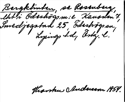 Bild på arkivkortet för arkivposten Bergklinten, se Rosenberg