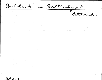 Bild på arkivkortet för arkivposten Baldisk, se Baltischport