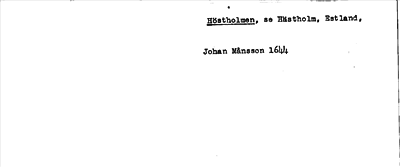 Bild på arkivkortet för arkivposten Höstholmen