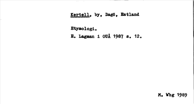 Bild på arkivkortet för arkivposten Kertell
