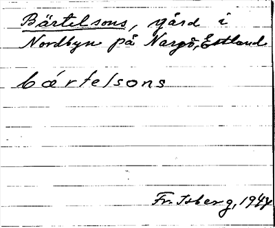 Bild på arkivkortet för arkivposten Bästelsons