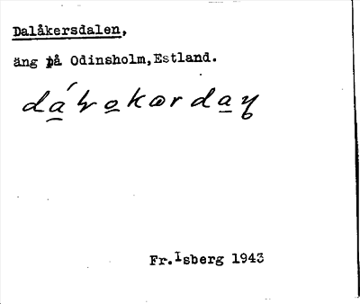Bild på arkivkortet för arkivposten Dalåkersdalen
