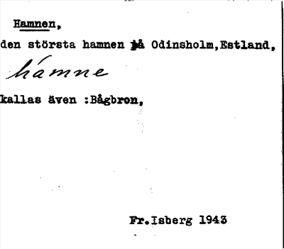 Bild på arkivkortet för arkivposten Hamnen