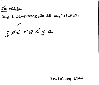 Bild på arkivkortet för arkivposten Jõevälja