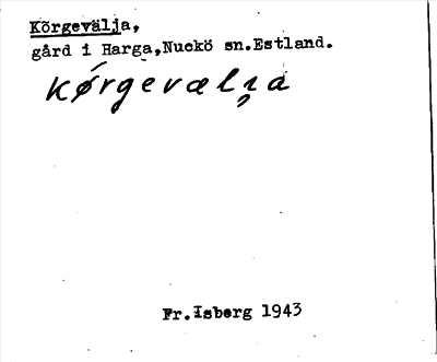 Bild på arkivkortet för arkivposten Kõrgevälja