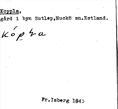 Bild på arkivkortet för arkivposten Koppla