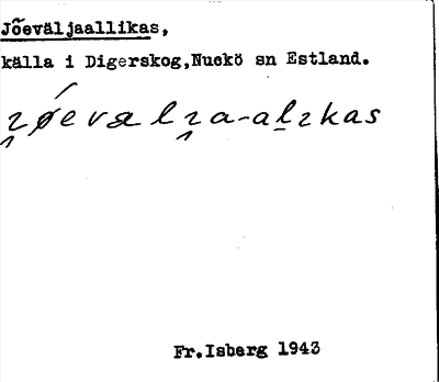 Bild på arkivkortet för arkivposten Jõeväljaallikas