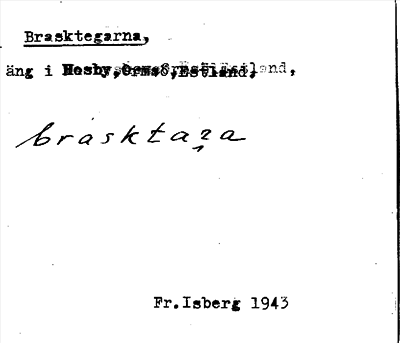 Bild på arkivkortet för arkivposten Brasktegarna