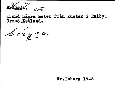 Bild på arkivkortet för arkivposten Bryggja