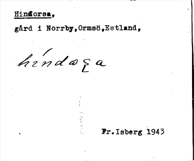 Bild på arkivkortet för arkivposten Hinforsa