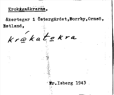 Bild på arkivkortet för arkivposten Krokigaåkrarna