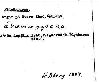 Bild på arkivkortet för arkivposten Alämängarna