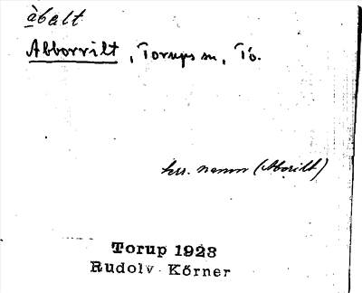 Bild på arkivkortet för arkivposten Abborrilt