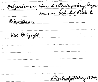 Bild på arkivkortet för arkivposten Drögestenen
