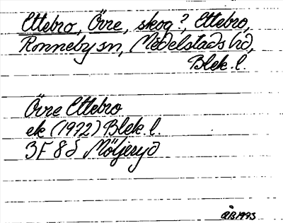 Bild på arkivkortet för arkivposten Ettebro, Övre