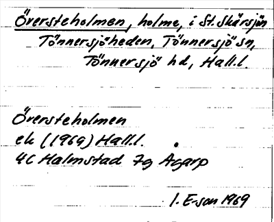 Bild på arkivkortet för arkivposten Översteholmen