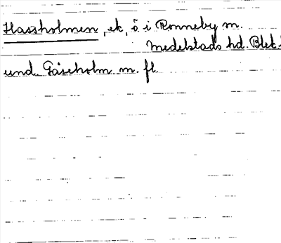 Bild på arkivkortet för arkivposten Hassholmen