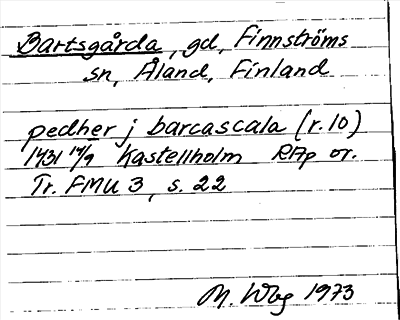 Bild på arkivkortet för arkivposten Bartsgårda