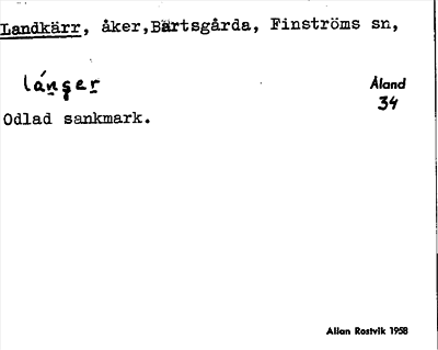Bild på arkivkortet för arkivposten Landkärr