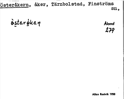 Bild på arkivkortet för arkivposten Österåkern