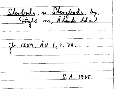 Bild på arkivkortet för arkivposten Skoboda, se Skogboda