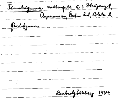 Bild på arkivkortet för arkivposten Finnbågarna