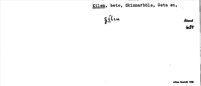Bild på arkivkortet för arkivposten Kilen