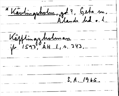Bild på arkivkortet för arkivposten *Kävlingsholm