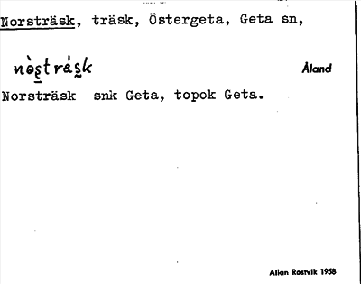 Bild på arkivkortet för arkivposten Norsträsk