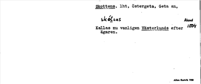Bild på arkivkortet för arkivposten Skottens