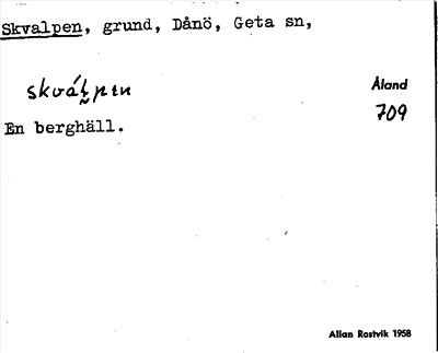 Bild på arkivkortet för arkivposten Skvalpen