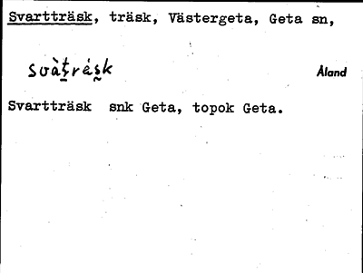 Bild på arkivkortet för arkivposten Svartträsk