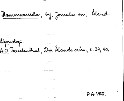 Bild på arkivkortet för arkivposten Hammarruda
