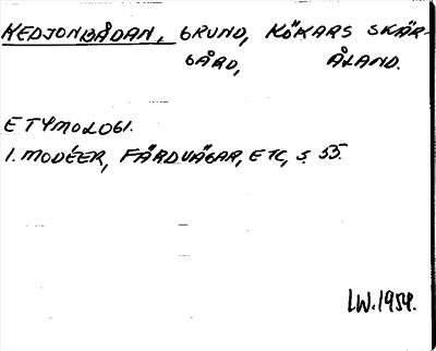 Bild på arkivkortet för arkivposten Kedjonbådan