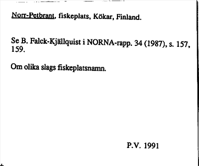 Bild på arkivkortet för arkivposten Norr-Petbrant