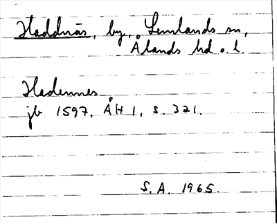 Bild på arkivkortet för arkivposten Haddnäs