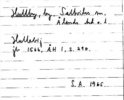 Bild på arkivkortet för arkivposten Hullby