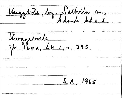 Bild på arkivkortet för arkivposten Kuggböle