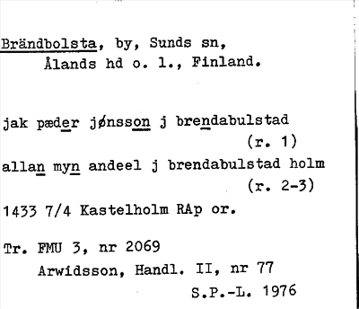 Bild på arkivkortet för arkivposten Brändbolsta