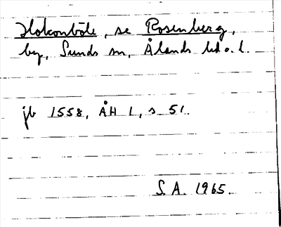 Bild på arkivkortet för arkivposten Hokonböle, se Rosenberg