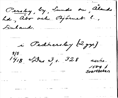 Bild på arkivkortet för arkivposten Persby
